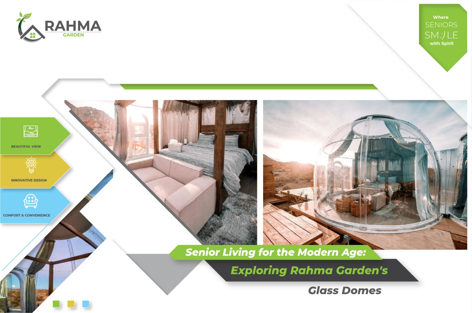 Senior Living for the Modern Age: Exploring Rahma Garden's Glass Domes